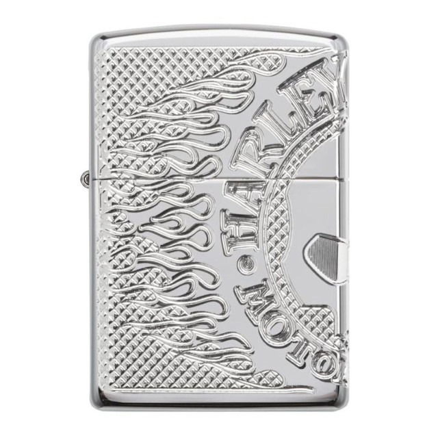 Zippo Harley Davidson Deep Carved Shield