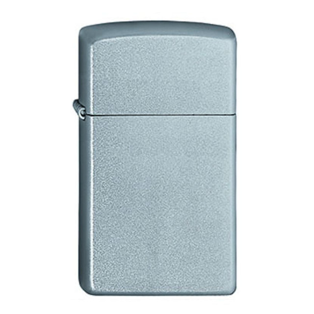 ZIPPO SLIM SATIN CHROME