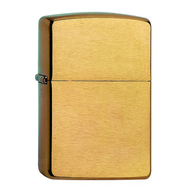 Zippo Brushed Brass