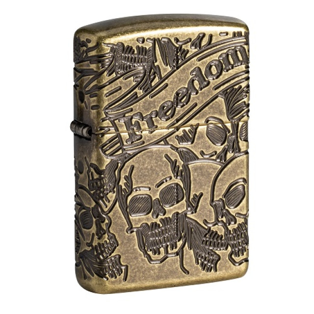 Zippo Freedom Skull