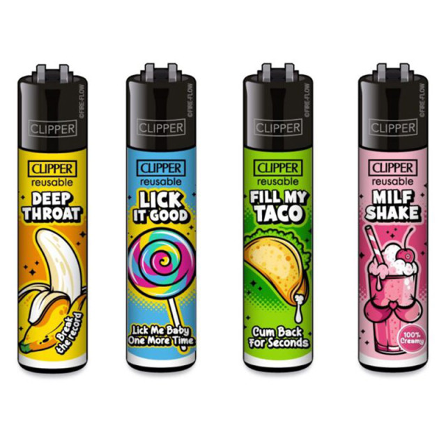 Clipper Porn Slogan 10 Set