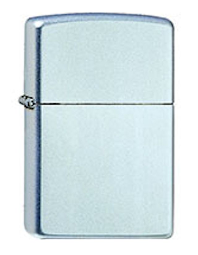 Zippo Satin Chrome