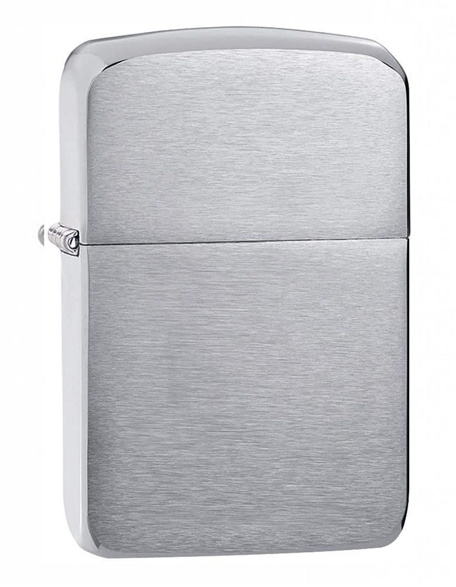 ZIPPO REPLICA BRUSHED CHROME