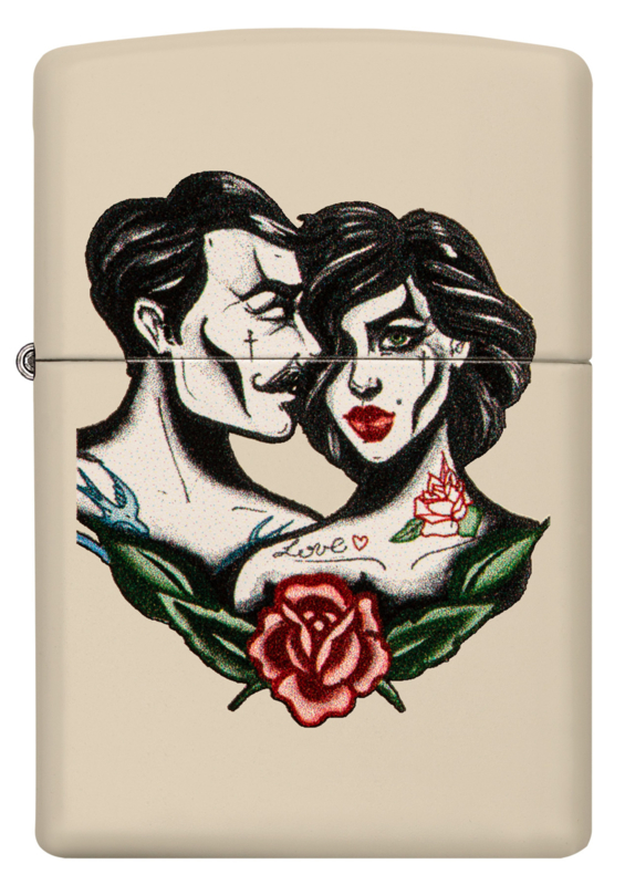 Zippo Love Tattoo